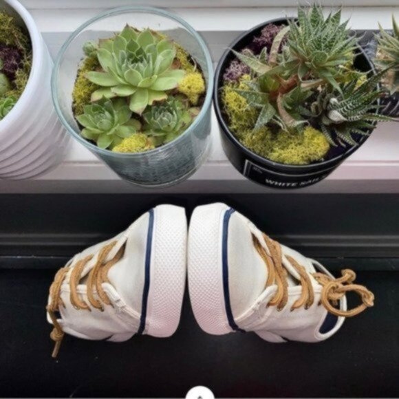 Vintage SPERRY- Off-White Seacoast Top Sider Sneaker - Picture 12 of 16